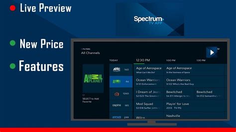 live tv spectrum tv